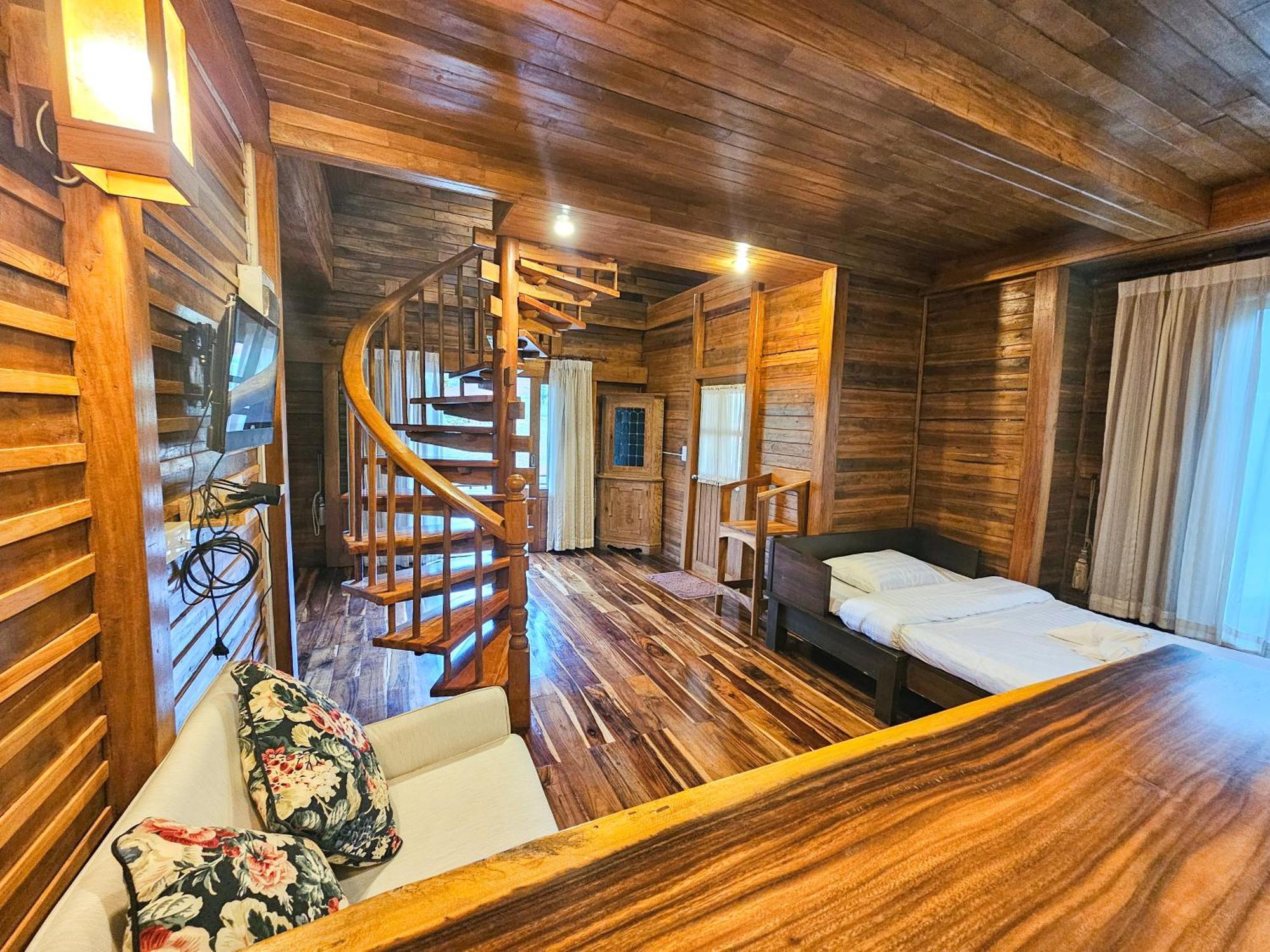 My Log Home Resort Ban Huai Phai Exterior photo